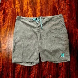 Hurley Hybrid Shorts Mens gray Size 40 Swimming